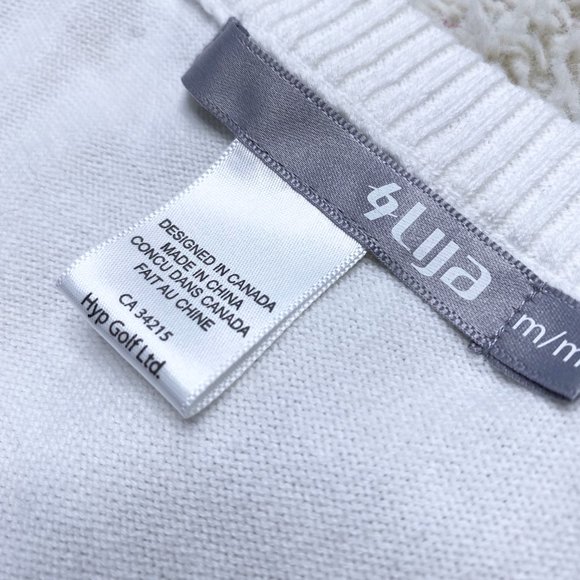 LIJA Argyle Knit V-Neck Golf Vest | Medium - Picture 4 of 5